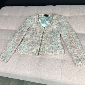 Cynthia Rowley Tweed Jacket/Blazer Small